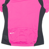 Cycling Womens Jersey Pink Full Zip L