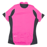 Cycling Womens Jersey Pink Full Zip L