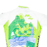 Cycling Mens Jersey Green Full Zip M