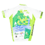 Cycling Mens Jersey Green Full Zip M