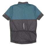 Cycling Mens Jersey Blue Full Zip M