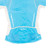 Cycling Mens Jersey Blue Full Zip M