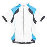 BRUNEX Cycling Mens Jersey Blue Full Zip L