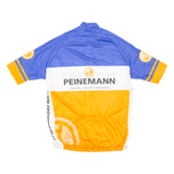 Cycling Mens Jersey Orange Full Zip XL