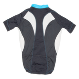 Cycling Mens Jersey Black Full Zip S