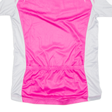 Cycling Womens Jersey Pink 1/4 Zip S