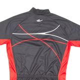 Cycling Mens Jersey Black 1/4 Zip L