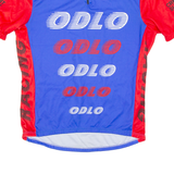 Cycling Mens Jersey Blue 1/4 Zip 2XL