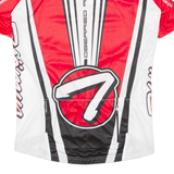 Cycling Mens Jersey Red 1/2 Zip XL