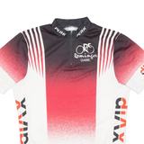 Cycling Mens Jersey Red 1/4 Zip L