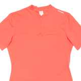 Cycling Womens Jersey Pink 1/4 Zip M