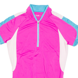 Cycling Womens Jersey Purple 1/2 Zip M