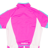 Cycling Womens Jersey Purple 1/2 Zip M