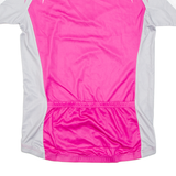 Cycling Womens Jersey Pink 1/4 Zip M