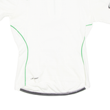 Cycling Womens Jersey White 1/4 Zip S