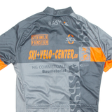 Cycling Mens Jersey Grey 1/2 Zip S