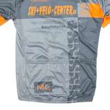 Cycling Mens Jersey Grey 1/2 Zip S