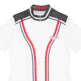 Cycling Womens Jersey White 1/2 Zip S
