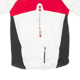 Cycling Mens Jersey White 1/2 Zip 2XL