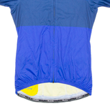 Cycling Mens Jersey Blue Full Zip S