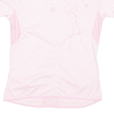 Cycling Womens Jersey Pink 1/2 Zip L