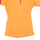 Cycling Womens Jersey Orange 1/4 Zip S
