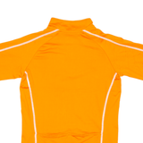 CROSSWAVE Cycling Mens Jersey Orange 1/4 Zip S