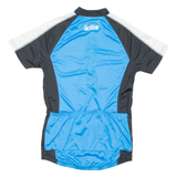 Cycling Mens Jersey Blue 1/2 Zip M