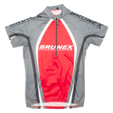 Cycling Mens Jersey Red 1/2 Zip S