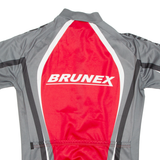 Cycling Mens Jersey Red 1/2 Zip S