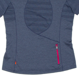 Cycling Mens Jersey Blue 1/4 Zip XS