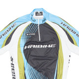 Cycling Mens Jersey Blue 1/4 Zip M