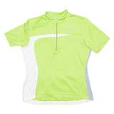 Cycling Mens Jersey Green 1/2 Zip L