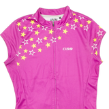 Cycling Womens Jersey Purple Full Zip M