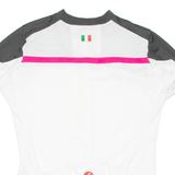 Cycling Womens Jersey White 1/2 Zip L