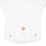 Cycling Womens Jersey White 1/2 Zip L