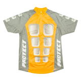 Cycling Mens Jersey Green 1/4 Zip S