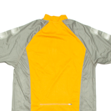 Cycling Mens Jersey Green 1/4 Zip S