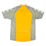 Cycling Mens Jersey Green 1/4 Zip S