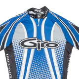 Cycling Mens Jersey Blue 1/2 Zip M