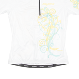 Cycling Mens Jersey White 1/4 Zip XL