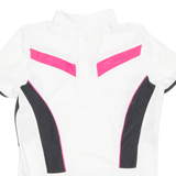 Cycling Womens Jersey White 1/4 Zip L