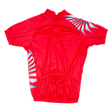 REEBOK Cycling Mens Jersey Red 1/4 Zip XL