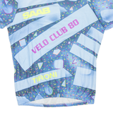 Cycling Mens Jersey Blue 1/4 Zip 2XL