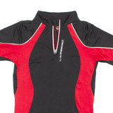 Cycling Boys Jersey Red 1/4 Zip S
