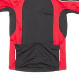 Cycling Boys Jersey Red 1/4 Zip S