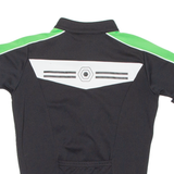 Cycling Boys Jersey Black 1/4 Zip S