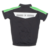 Cycling Boys Jersey Black 1/4 Zip S