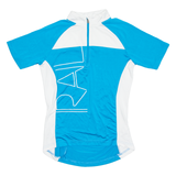 Cycling Mens Jersey Blue 1/4 Zip S