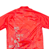 Cycling Boys Jersey Red 1/4 Zip L